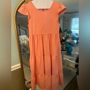 Peach Kids Dress